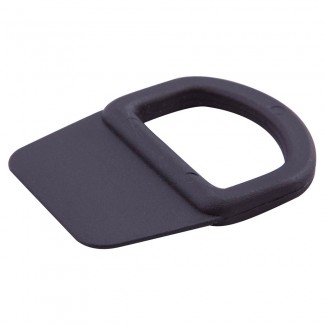 SEWDR Black Plastic Sewable D Ring