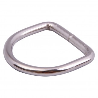 992 Steel Nickel D Ring