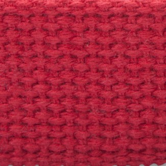 6L Red Heavy-weight Cotton Webbing